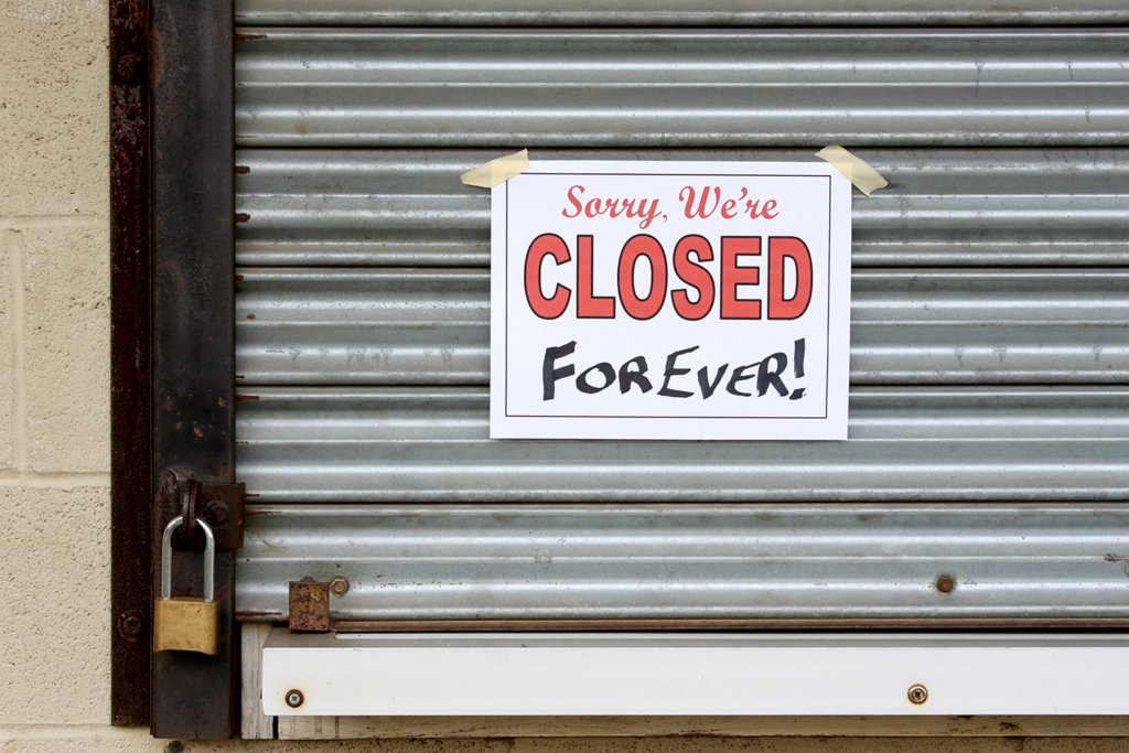 Shut Forever Thinking the Unthinkable: Maybe We Should Shut Down