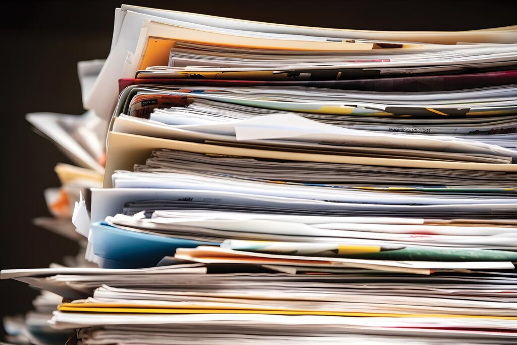 Paper Rentention Model Document Retention Policy for Nonprofits - Blue Avocado