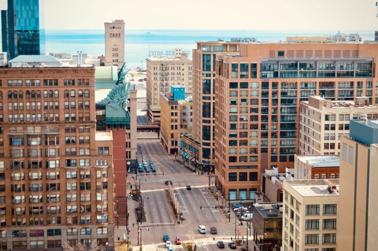 downtown buildings