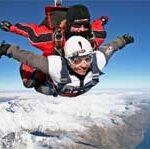 Ann Shanklin skydiving