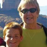 Carol Stone with grandson