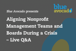 Aligning Nonprofit Management Webinar