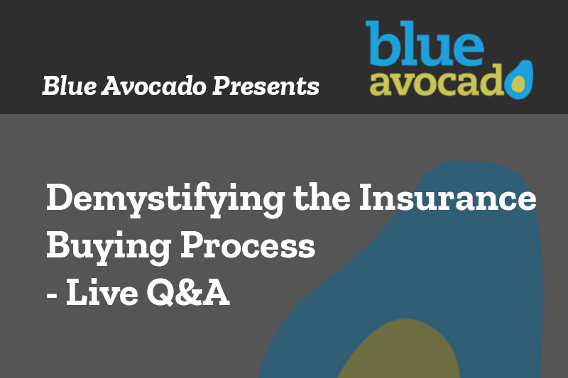 Demystifying the Insurance Buying Process webinar